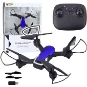 Wisam Drone Zesassige gyroscoop Led-verlichting 360 ° rotatie Blauw