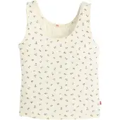 Levi's Top 'SWEETIE' ecru / lichtblauw / kaki