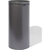 Brabantia Touch Bin Flat Top Prullenbak 30L Platinum (grijs metallic)