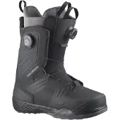 Salomon Snowboard - Heren snowboardschoenen - Dialogue Dual BOA Black/Black/Asphalt voor Heren - Maat 28 - Zwart