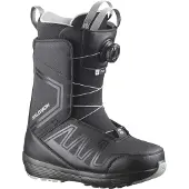 Salomon Snowboard - Dames snowboardschoenen - Pearl BOA Black/Wrought Iron voor Dames - Maat 24.5 - Zwart