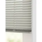 HEMA Jaloezie aluminium zijdeglans 25mm donkergrijs (donkergrijs)