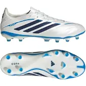 Adidas Copa Pure IV Pro Gras Voetbalschoenen (FG) Wit Blauw Donkerblauw