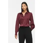 Vila - VIENNA RAVENNA L/S BALLOON SHIRT - NOOS - Dames - Blouses