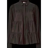 Y.A.S Blouse 'YASPALA' donkerbruin