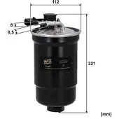 WIX FILTERS WF8587 Brandstoffilter