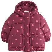 Next - Meisjes - Regenbestendige gewatteerde jas - Rood