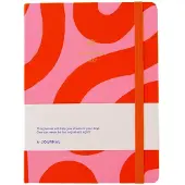 A-Journal My Journal Agenda 2027 - Flow Roze Rood