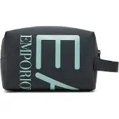 Emporio Armani Toilettas met zwart maxilogo (OSFA), Casual, Polyurethaan 245076_3R910
