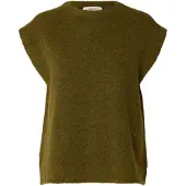 Selected Trui 'SLWlulu' olijfgroen