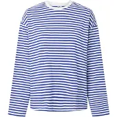 Pieces Pcsadie Top Met Lange Mouwen Dames Blauw S