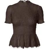 Pieces Blouse 'PCJilly' bruin