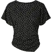 Pieces Top 'PCAnnie' zwart / wit
