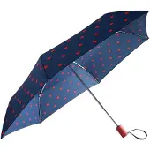 Next Paraplu navy / rood