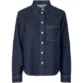 Pieces Blouse 'PCSilke' donkerblauw