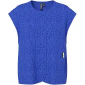 Pieces Bodywarmer 'KATTY' blauw