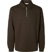 Selected Homme Sweatshirt 'SLMScott' bruin