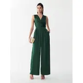 Willa Jumpsuit 'Livleigh' donkergroen