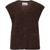 Object Bodywarmer 'OBJIDUNA' donkerbruin