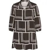 ONLY Caramara Midi-jurk Dames Bruin 44