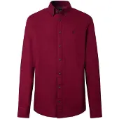 Hackett London Overhemd 'Oxford' rood