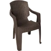 Garronda Tuinstoel Stapelbaar met Rotanlook GD-0254 Bruin