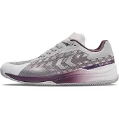 Hummel Sportschoen lichtgrijs / donkerlila