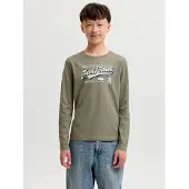 Jack & jones 2-pack Logo Longsleeved T-shirt Boys 128 Groen
