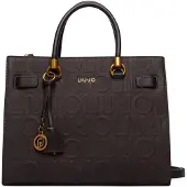 Liu Jo handtas schoudertas Manh Tote Bag Deep Brown donkerbruin