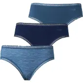 Sloggi Slip 'GO Crush' navy / smoky blue / cyaan blauw