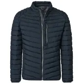 Casa Moda gewatteerde jas donkerblauw
