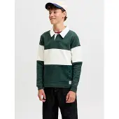 Jack & Jones Kleurblokken Sweatshirt Boys 140 Groen
