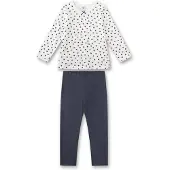 Sanetta Nachtkledij donkerblauw / wit