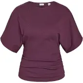 Noisy May Shirt 'NMAbbi' donkerrood