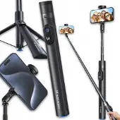 Wozinsky Selfie Stick Statief met Bluetooth & 1.7m Hoogte