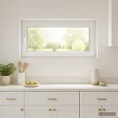 vidaXL Kelderraam RISOR 110 x 55 cm PVC en Glas