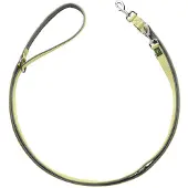 Hunter Trainingslijn Neopren Groen&Grijs - Hondenriem - 200x1.5 cm