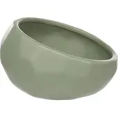 Flamingo - EET- EN DRINKPOT UNIC ROND GROEN 17x15x9CM 550ML