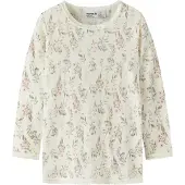 Name it Shirt 'NMFWANG' olijfgroen / oudroze / wit