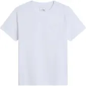 The North Face Functioneel shirt 'Evolution' zilvergrijs / wit