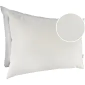 ANRO Sierkussen Wit 30x50 cm - Ademend kunstleer - Inclusief vulling