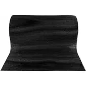 DecoMeister Antislip Mat Zwart 65cm Op Maat Gemaakt PVC
