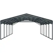 Westmann Copenhagen l heavy-duty carport 47m² -791x597x298 cm