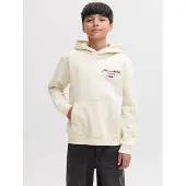 Jack & jones Junior Sweatshirt 'JORCHAMBERI' bourgogne / wit