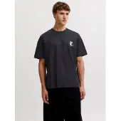 Jack & Jones Shirt 'JWHMaine' zwart / wit
