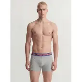 Jack & Jones Boxershorts 'JACOliver' navy / donkergrijs / grijs gemêleerd / olijfgroen / zwart