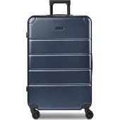 Police Dublin 4 wielen Trolley L 75 cm met uitbreidingsplooi blauw