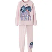 Name it Nachtkledij 'NKFANDA STITCH' navy / lichtlila / rosa / lichtroze
