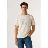 Pepe Jeans Shirt 'Gon' donkerblauw / wit