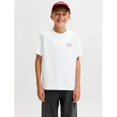 Jack & jones Achterkant Bedrukt T-shirts Boys 152 Wit